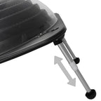 Riscaldatore Solare per Piscina 75x75x36 cm HDPE Alluminio