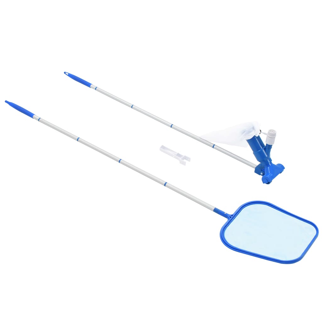 Kit 2 pz Manutenzione Piscina - Skimmer e Aspiratore Subacqueo