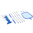 Kit 2 pz Manutenzione Piscina - Skimmer e Aspiratore Subacqueo