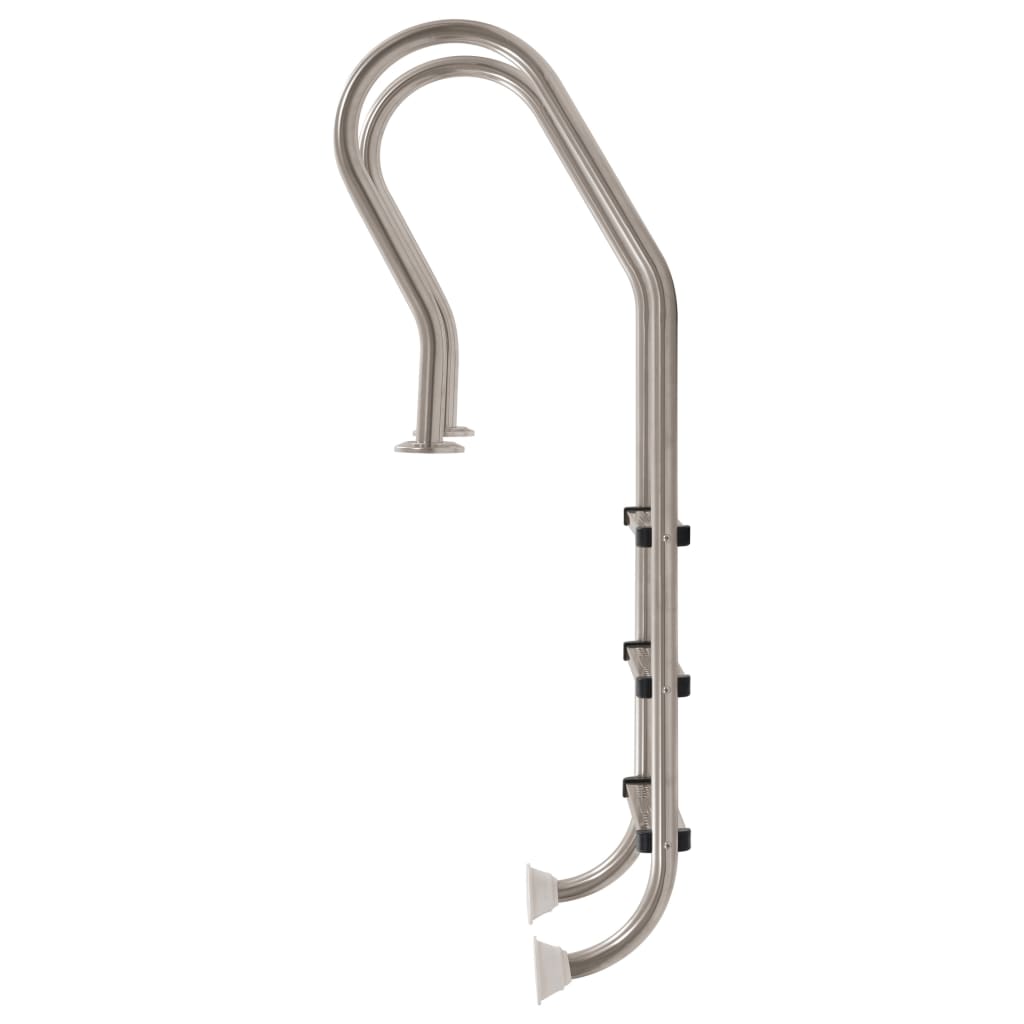 Scaletta per Piscina 3 Gradini Acciaio Inox 304 158 cm