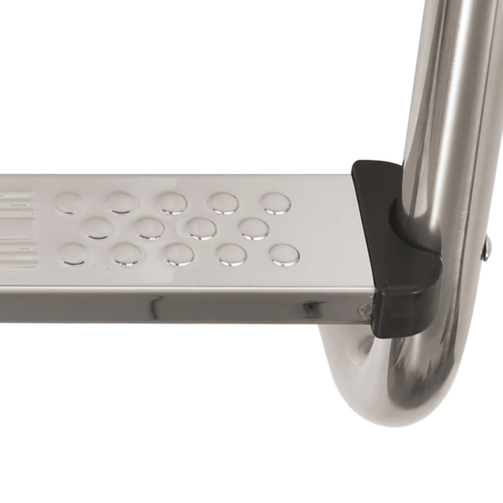 Scaletta per Piscina 3 Gradini Acciaio Inox 304 158 cm