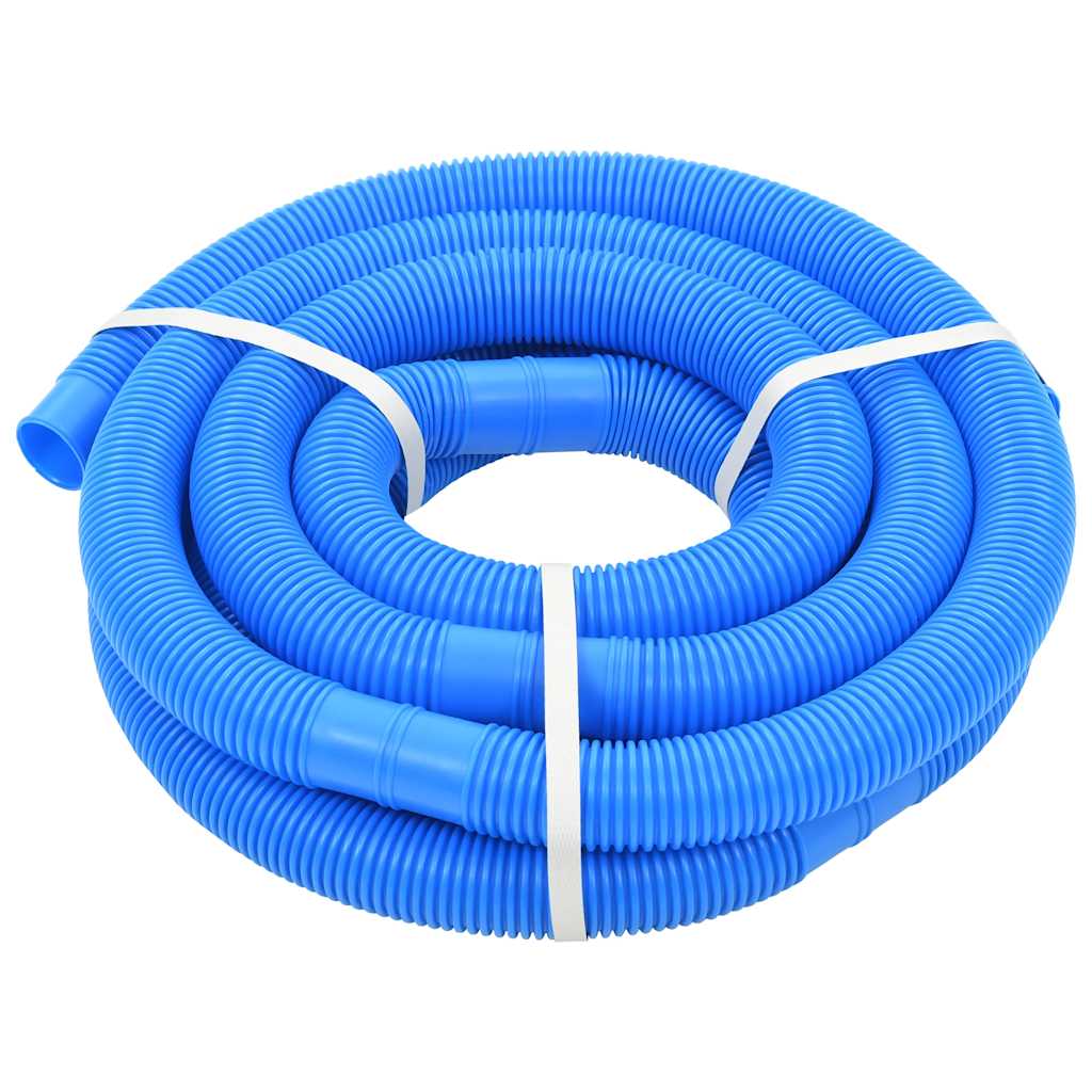 Tubo Flessibile per Piscina 38 mm 6 m Blu con Morsetti