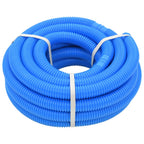 Tubo Flessibile per Piscina LDPE Blu 38 mm 12 m con Morsetti