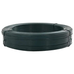 Filo per Recinzioni 250m 0,9/1,4 mm Acciaio Zincato Rivestimento PVC Verde