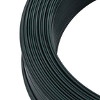 Filo per Recinzioni 250m 0,9/1,4 mm Acciaio Zincato Rivestimento PVC Verde