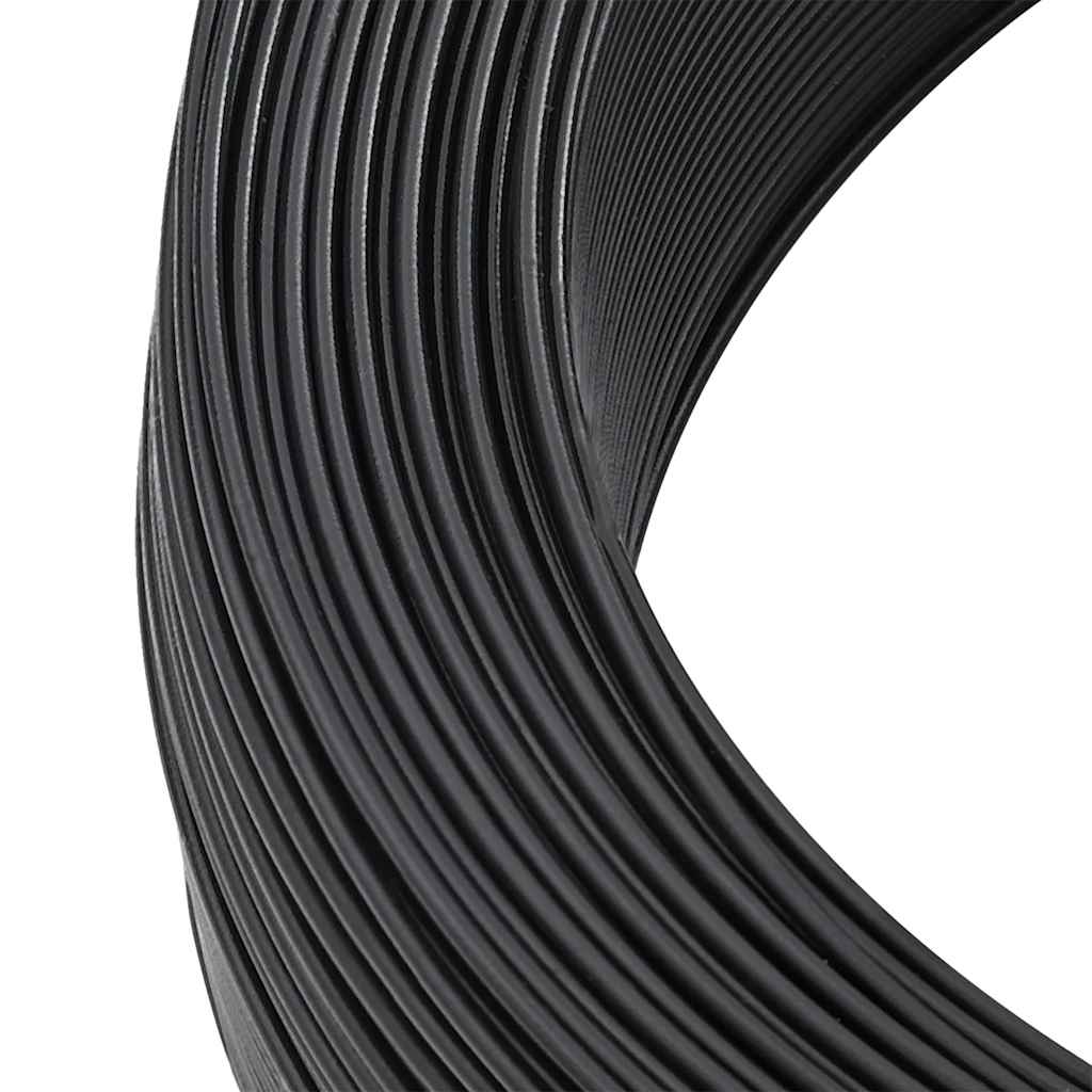 Filo per Recinzioni 250m 1,6/2,5 mm Acciaio Zincato Antracite