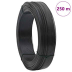 Filo per Recinzioni 250m 1,6/2,5 mm Acciaio Zincato Antracite