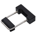 Connettori a U in Acciaio Inossidabile e Plastica per Pali Recinzione 60x40mm - 25 Set