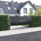 Cancello da Giardino in Acciaio 350x125 cm Antracite