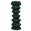 Recinzione a Rete in Acciaio con Rivestimento PVC 1x25 m Verde