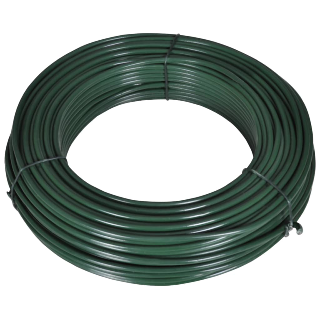 Filo per Recinzione 80 m 2,1/3,1 mm in Acciaio Verde