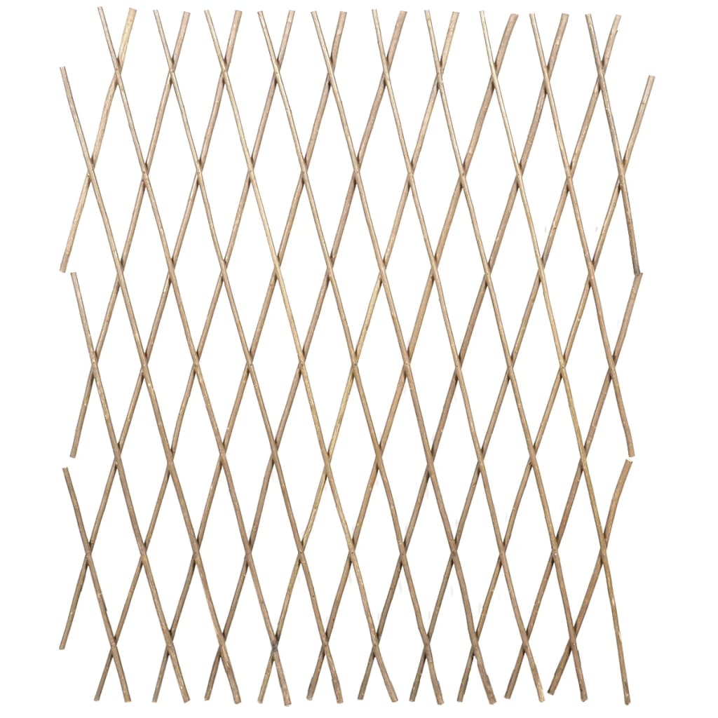 Recinzione a Traliccio in Salice 5 pz 180x90 cm