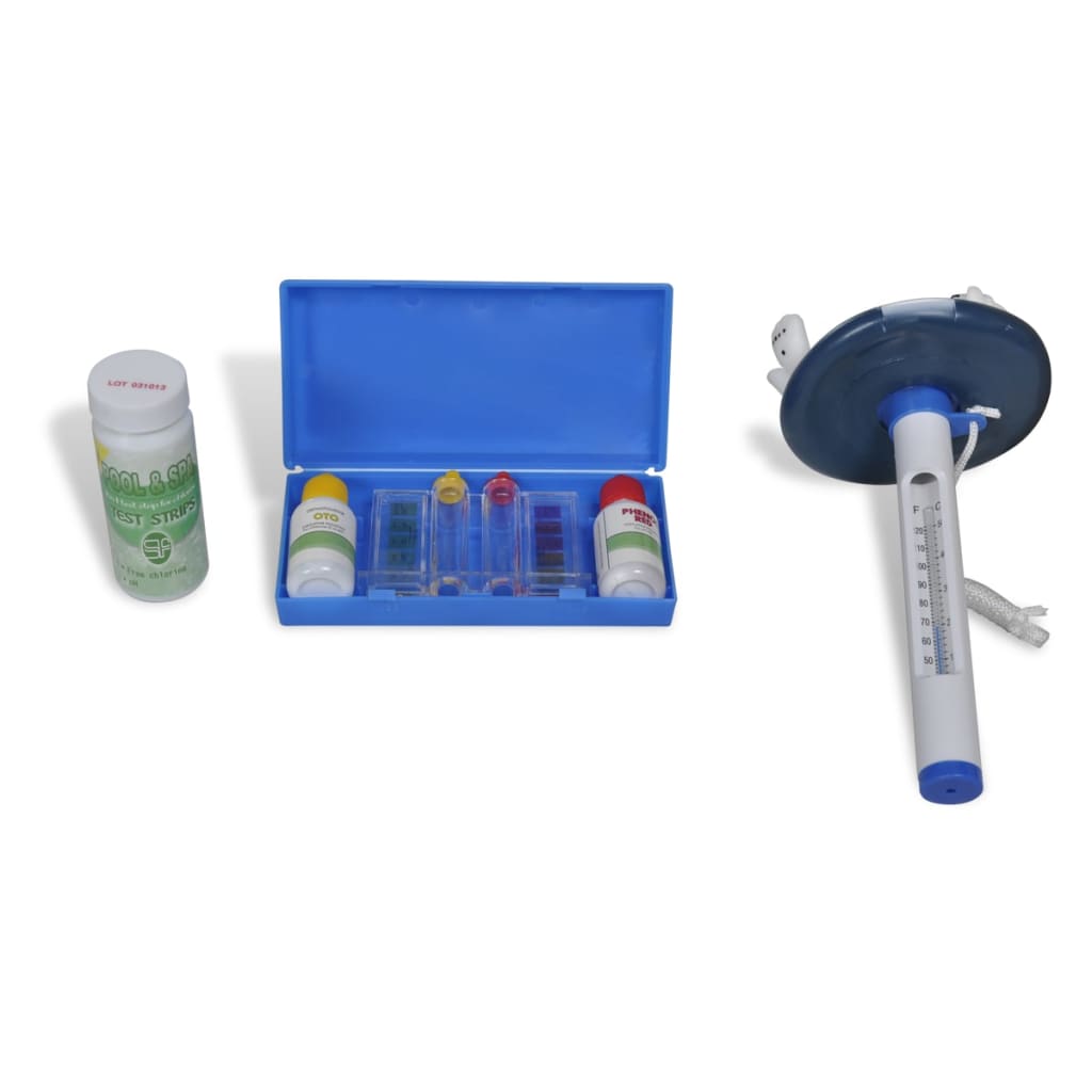 Set completo accessori pulizia e manutenzione piscina