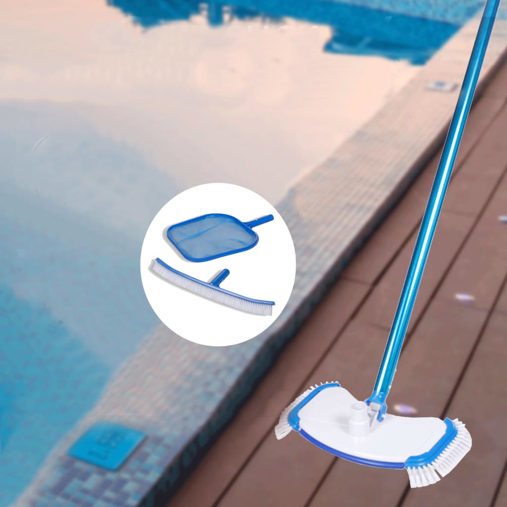 Set completo accessori pulizia e manutenzione piscina