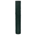 Recinzione in Rete Metallica per Pollaio Rivestita in PVC 25x1 m Verde