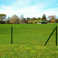 Recinzione Europea in Acciaio 25 x 0,8 m Verde