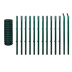 Recinzione Europea in Acciaio 25 x 1,0 m Verde