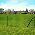 Recinzione Europea in Acciaio 25 x 1,0 m Verde