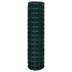 Recinzione Europea in Acciaio 25 x 1,5 m Verde