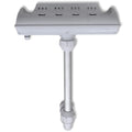 Fontana a Cascata per Piscina con Luci LED - 4 Getti e 12 LED
