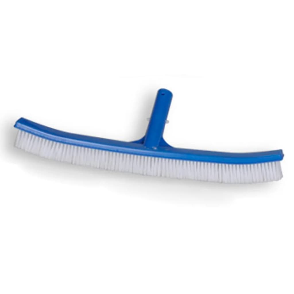 Set pulizia piscina con 2 schiumatoi foglie, spazzola, scrubber e palo telescopico