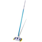 Set vacuum per pulizia piscina con palo telescopico e tubo flessibile