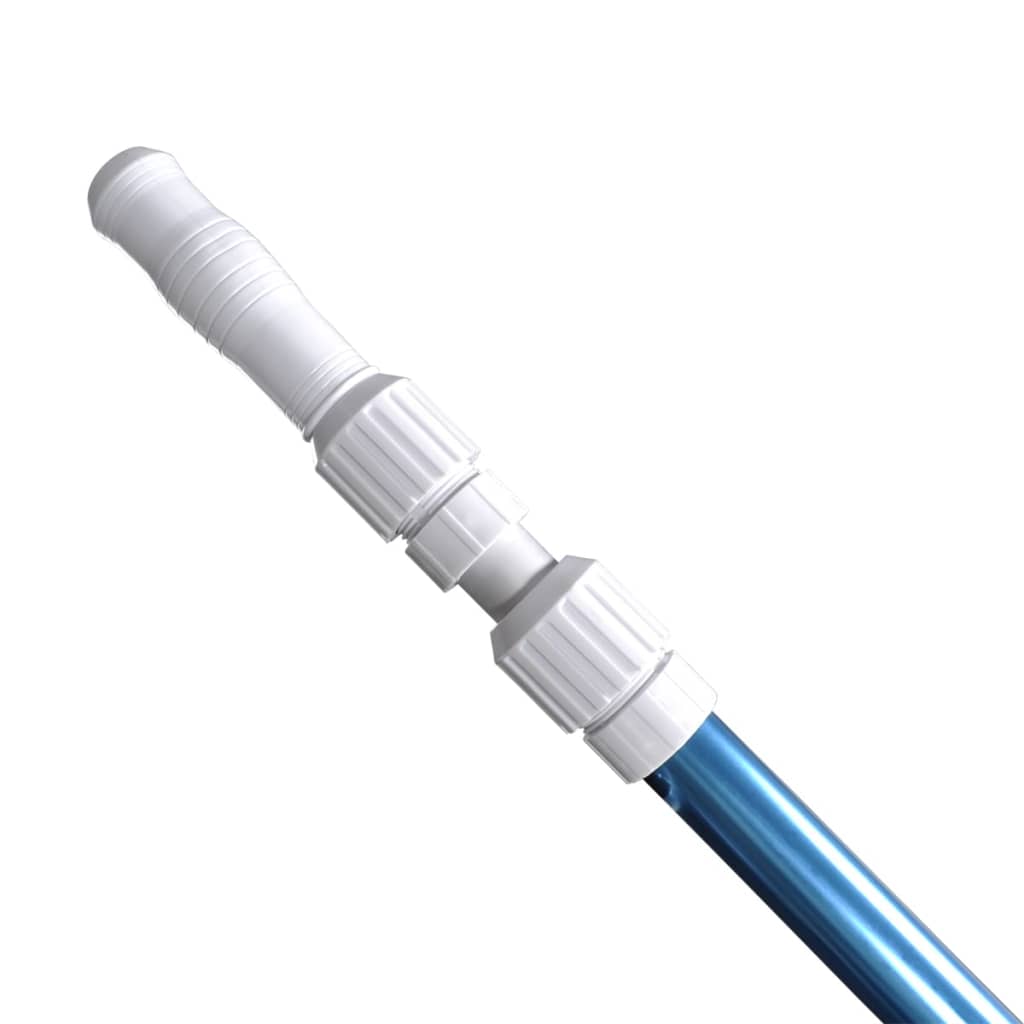 Set vacuum per pulizia piscina con palo telescopico e tubo flessibile