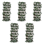 Recinto in Salice a Traliccio con Foglie Artificiali 180x90 cm - Set 5 Pezzi