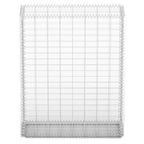 Cesto Gabbione con Coperchio in Filo Zincato 100 x 80 x 30 cm