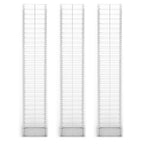Set Gabbione 3 pezzi in Filo Zincato 25 x 25 x 150 cm
