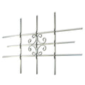Grate di Sicurezza per Finestre 69 x 114 cm Acciaio Zincato