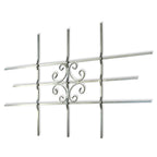 Grate di Sicurezza per Finestre 69 x 114 cm Acciaio Zincato