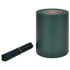 Recinzione Frangivento da Giardino PVC 70x0,19 m Verde