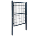 Cancello per Recinzione 2D Grigio Antracite 100x120 cm