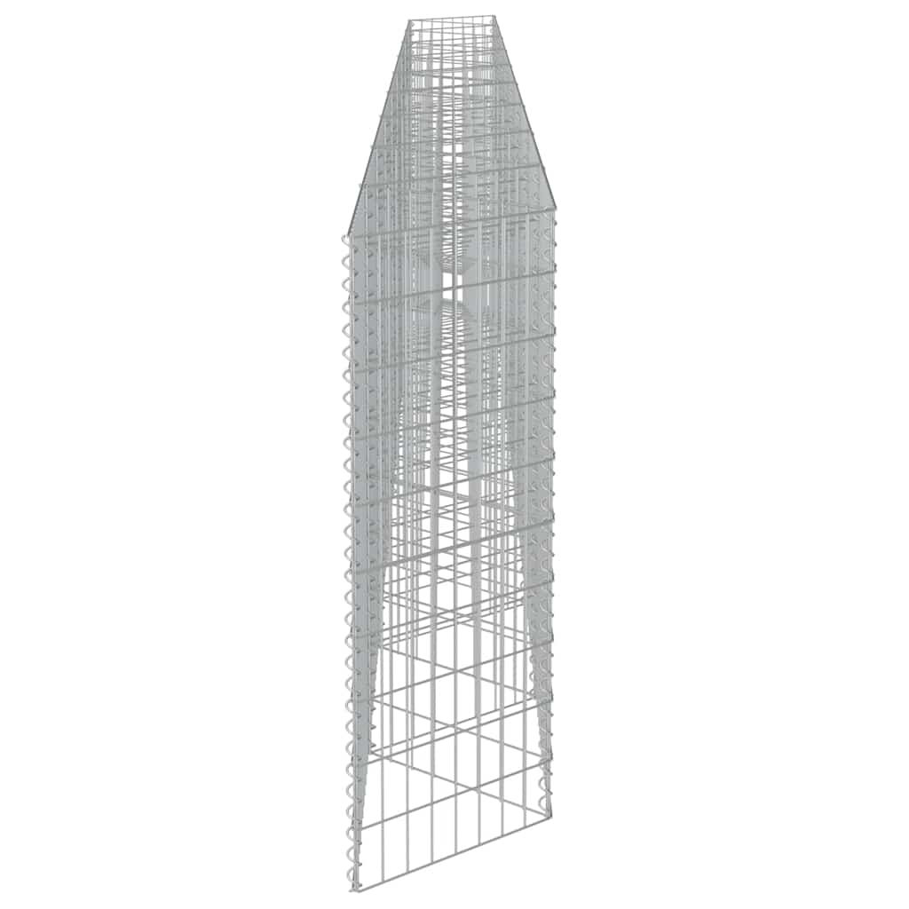 Gabbione in Acciaio Zincato 630x30x100 cm