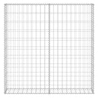Gabbione in Acciaio Zincato Coperto 80x20x100 cm
