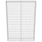 Gabbione con Copertura in Acciaio Zincato 100x20x150 cm