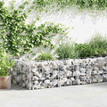 Gabbione con Copertura in Acciaio Zincato 600x50x50 cm
