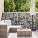 Gabbione con Copertura in Acciaio Zincato 600x50x150 cm