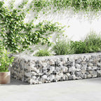 Gabbione in Acciaio Zincato con Copertura 900 x 50 x 50 cm