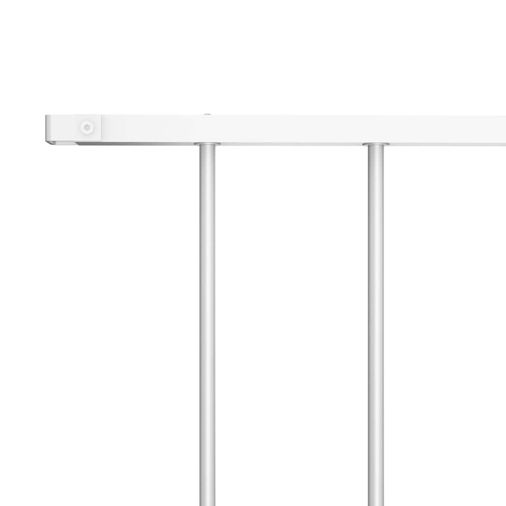 Pannello di recinzione Woerden in acciaio verniciato a polvere 170x117 cm Bianco