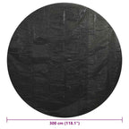 Copertura Solare per Piscina Nera Diametro 300 cm in PE