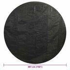 Copertura Solare per Piscina Nera Diametro 381 cm