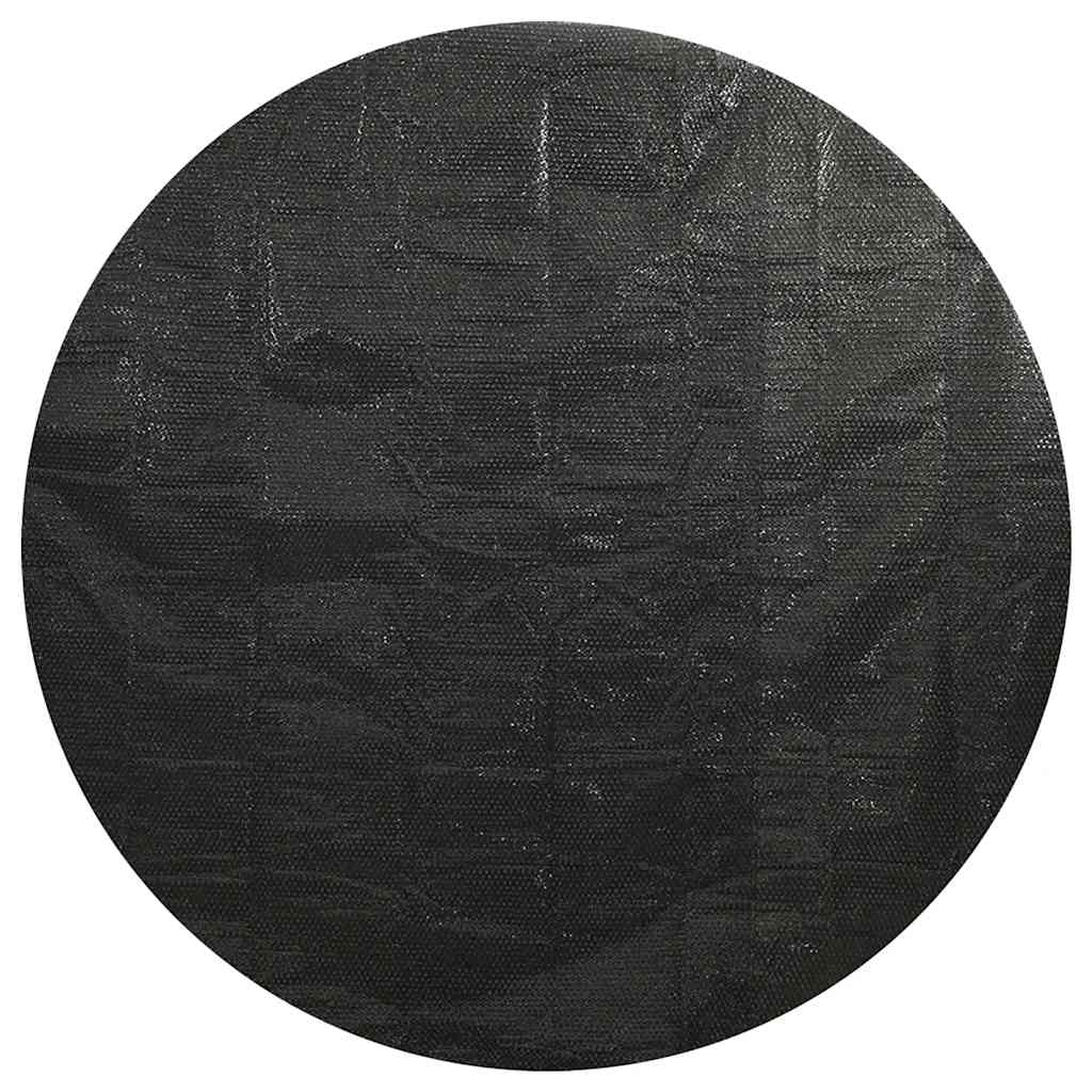 Copertura per Piscina Solare Nera 455 cm in PE