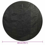 Copertura per Piscina Solare Nera 455 cm in PE