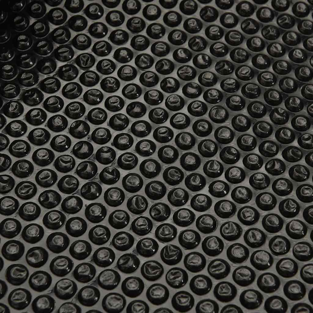 Copertura Solare per Piscina Nera 732x366 cm in Polietilene