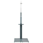 Doccia da Giardino Antracite in Legno Massello - 221 cm