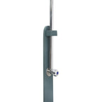 Doccia da Giardino Antracite in Legno Massello - 221 cm