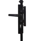 Cancello per recinzione ASSEN acciaio verniciato arco 89x200 cm nero