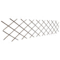 Recinzione a Traliccio in Salice 5 pz 180x60 cm